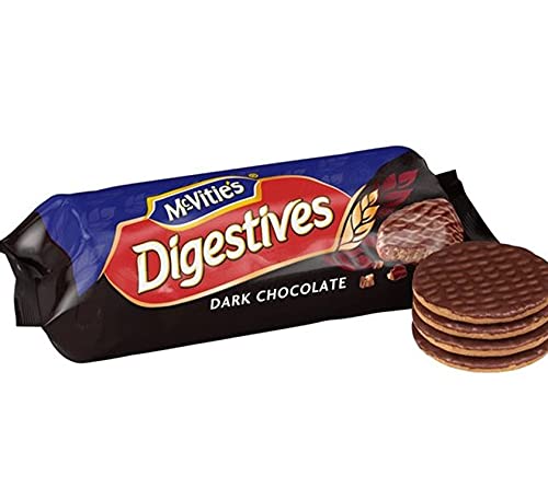 McVities Digestives Dark Chocolate 300 g (Pack of 5)