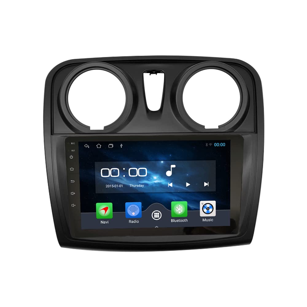 Android 10 Autoradio Autonavigation Stereo Multimedia Player GPS Radio 2.5D Touchscreen fürRenault Dacia sandero 2012-2017