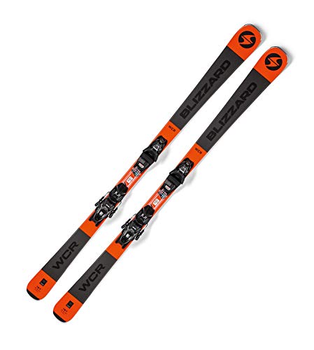 Blizzard Erwachsene WCR Ski, Schwarz Orange, 160cm