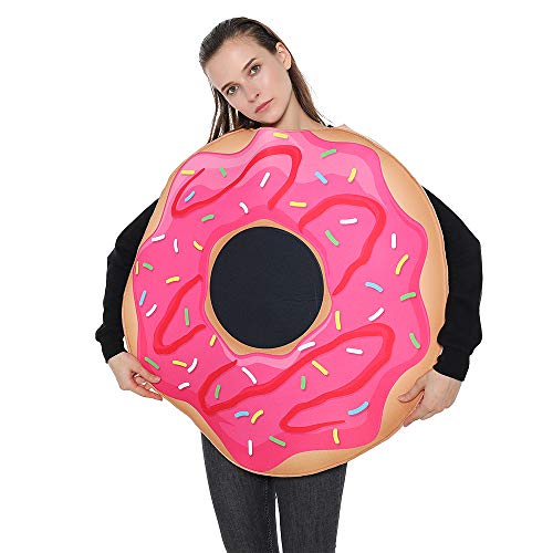 EraSpooky Krapfen Donut Nahrung Erwachsene Kostüm Kinder Snacks Lustige Herren Damen Kostüm Outfits