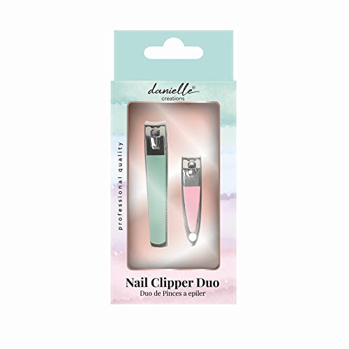 Danielle Creations Nagelknipser Duo – Soft Touch Pastel