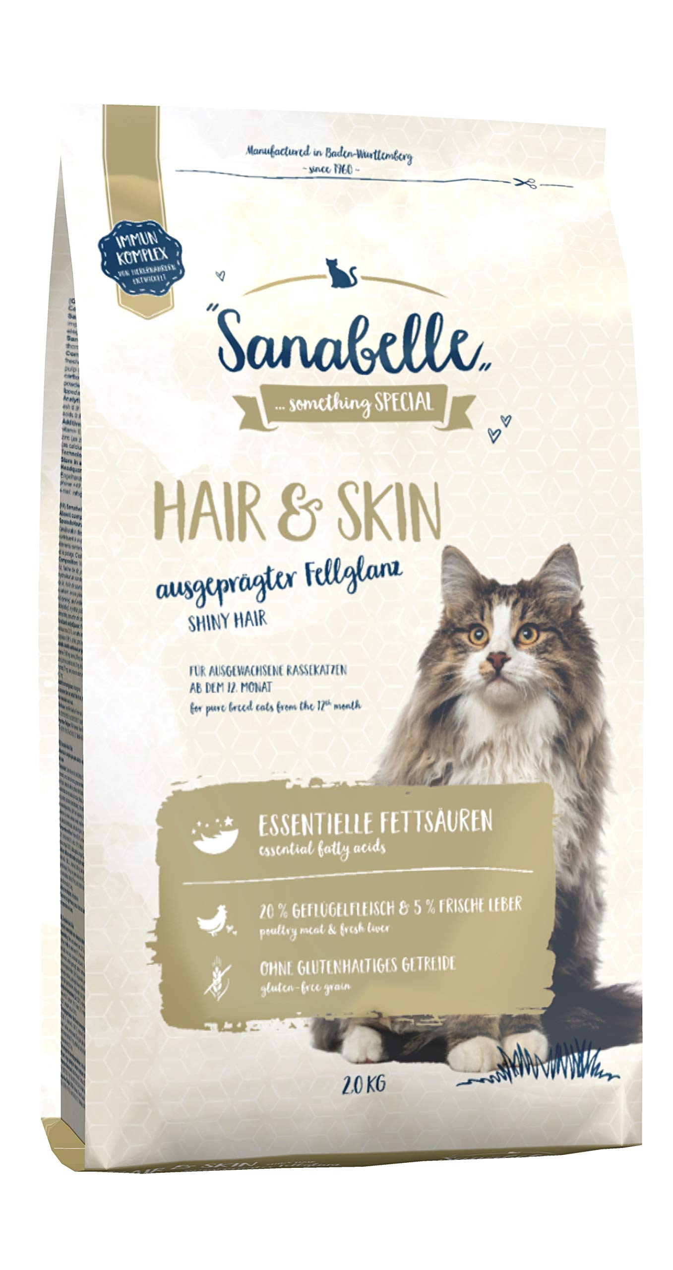 Sanabelle, Hair&Skin - ausgeprägter Fellglanz 2 kg