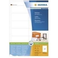 HERMA SuperPrint - Etiketten - weiß - 42,3 x 96,5 mm - 2400 Stck. (200 Bogen x 12) (4623)