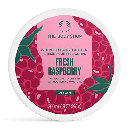 The Body Shop Fresh Raspberry Whipped Body Butter 200ml Neuer frischer süßer Duft