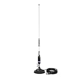 CB-Antenne PNI S75 Schraub-Schmetterlingshalterung, 125 mm Magnetfuß inklusive, 76 cm, 4 m RG58-Kabel im Lieferumfang enthalten