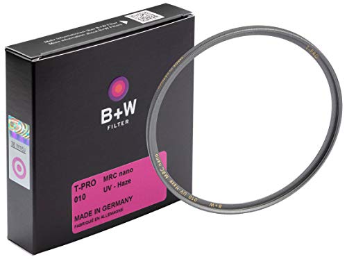 B+W 010 UV-Haze- und Schutz-Filter (49mm, T-Pro, Titan-Finish, MRC Nano, 16x vergütet, super Slim, Premium)