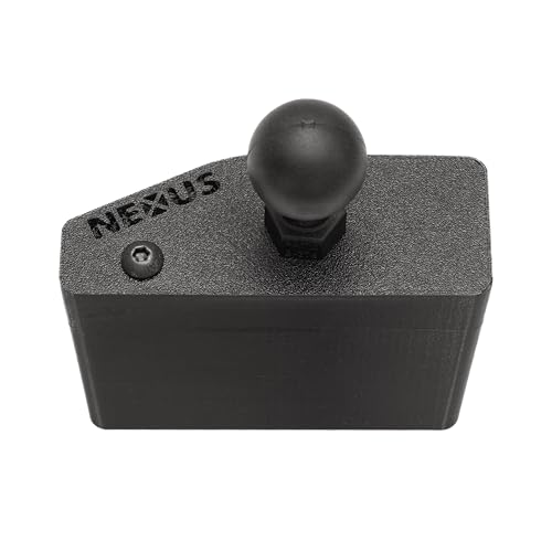 NEXUS Armaturenbrett-Track-kompatibler Cubby-Adapter (2,5 cm Kugel, Beifahrerseite)