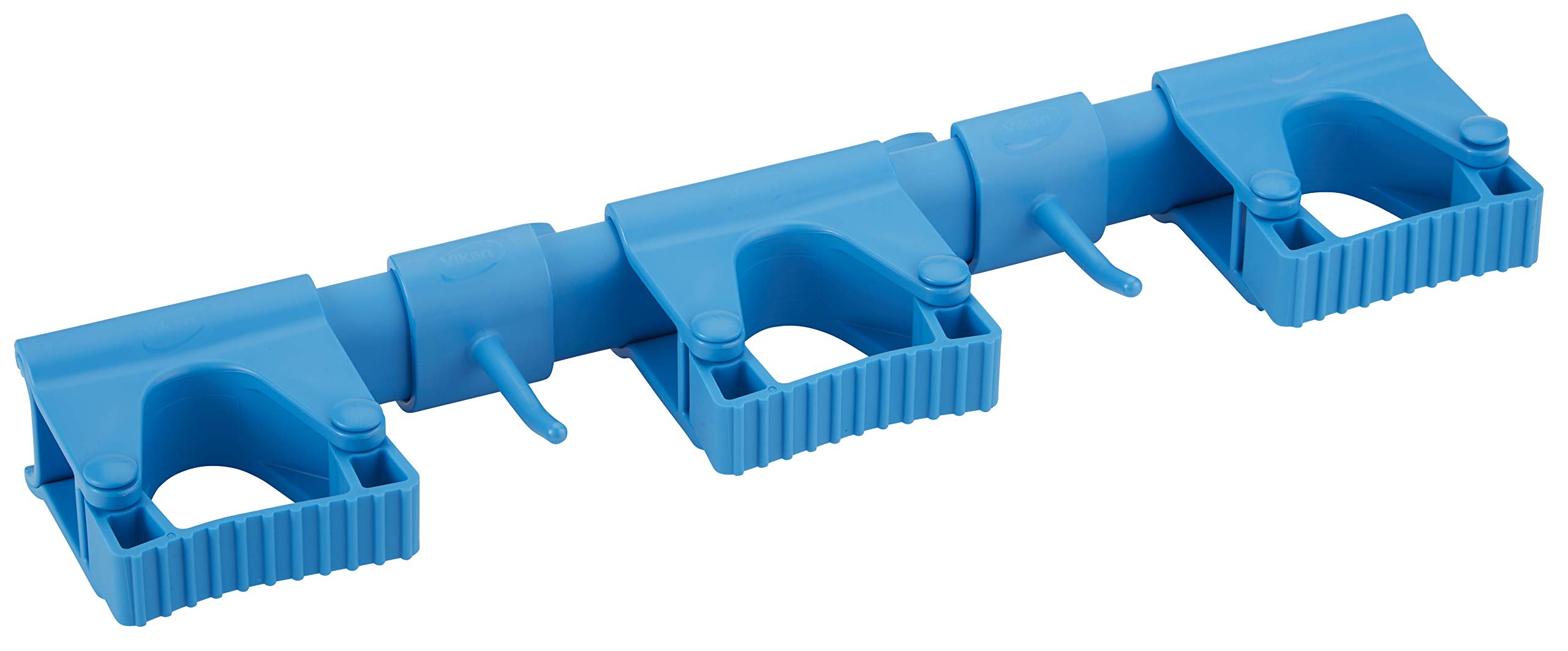 Vikan 10113 Hygienisches Hi-Flex Wandhalterungssystem, blau (1011)