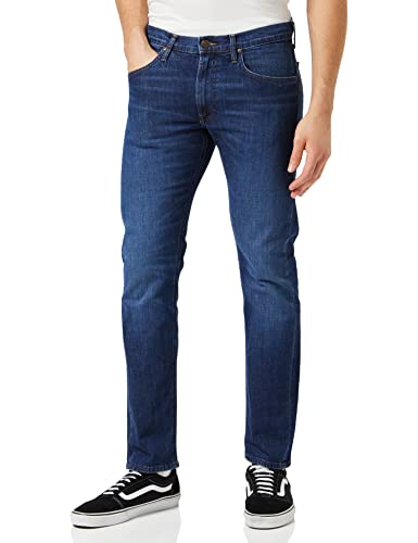 Lee Mens Daren Zip Fly Jeans, Mid Foam, 36/34