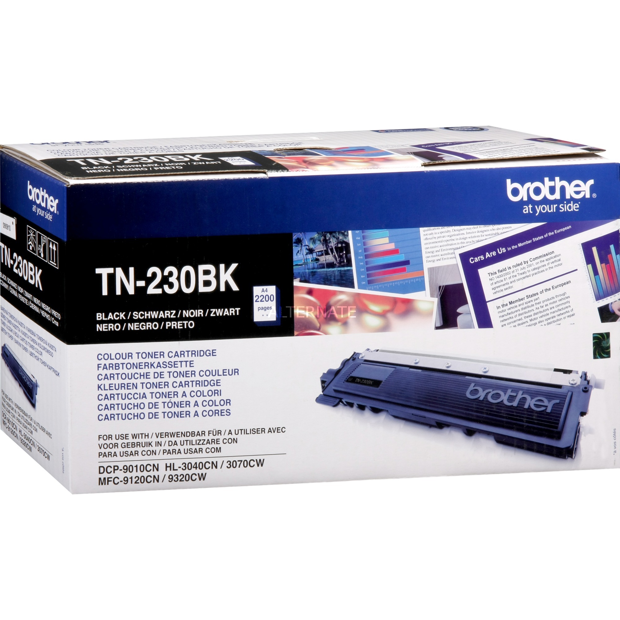 TN-230BK schwarz, Toner