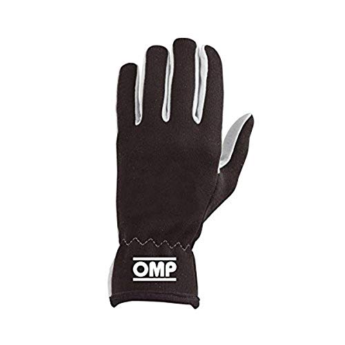 Omp OMPIB/702/N/S Rally Handschuhe, Schwarz, Größe S