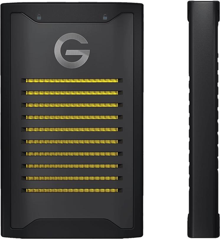 SanDisk Professional G-Drive 1TB ArmorLock SSD, verschlüsseltes NVMe-Solid-State-Laufwerk, 1000 MB/s, USB-C (10 Gbps), Sicherheit auf hohem Niveau, einfache App-Entsperrung, Ultra-robust