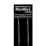 HiyaHiya Rundstricknadeln, 81 cm, scharfe Stahl-Stricknadeln, Größe US 10 (6 mm), HISSTCIR32-10