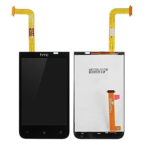 MicroSpareparts Mobile HTC Desire 200 LCD Screen with Digitizer Assembly Black, MSPP71484 (Digitizer Assembly Black)