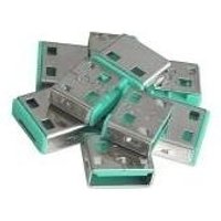 Lindy USB Port Blocker - USB-Portblocker - grün (Packung mit 10) (40461)