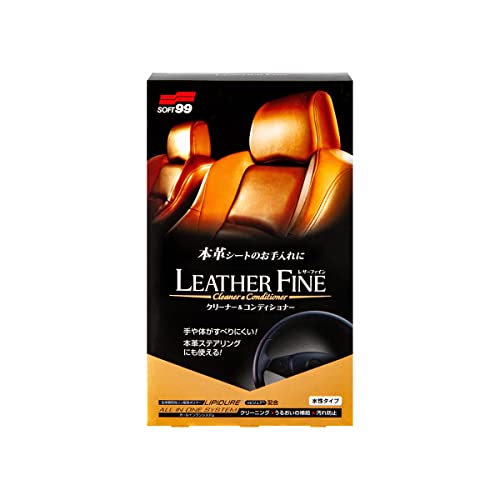 SOFT99 2069 Leather Fine-Reiniger und Conditioner, 100 ml