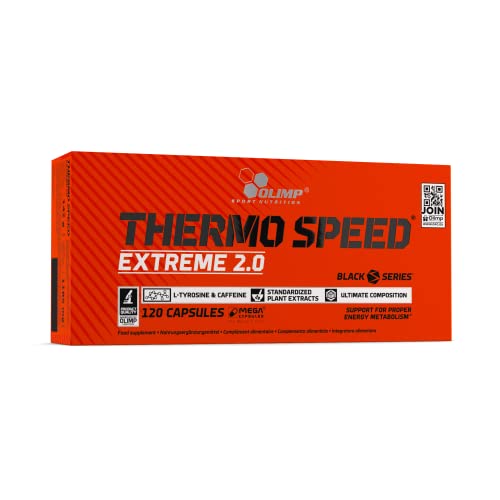 Olimp Thermo Speed Extreme Mega Caps I Fettverbrenner | 120 Kapseln, 1er Pack (1 x 146,4 g)