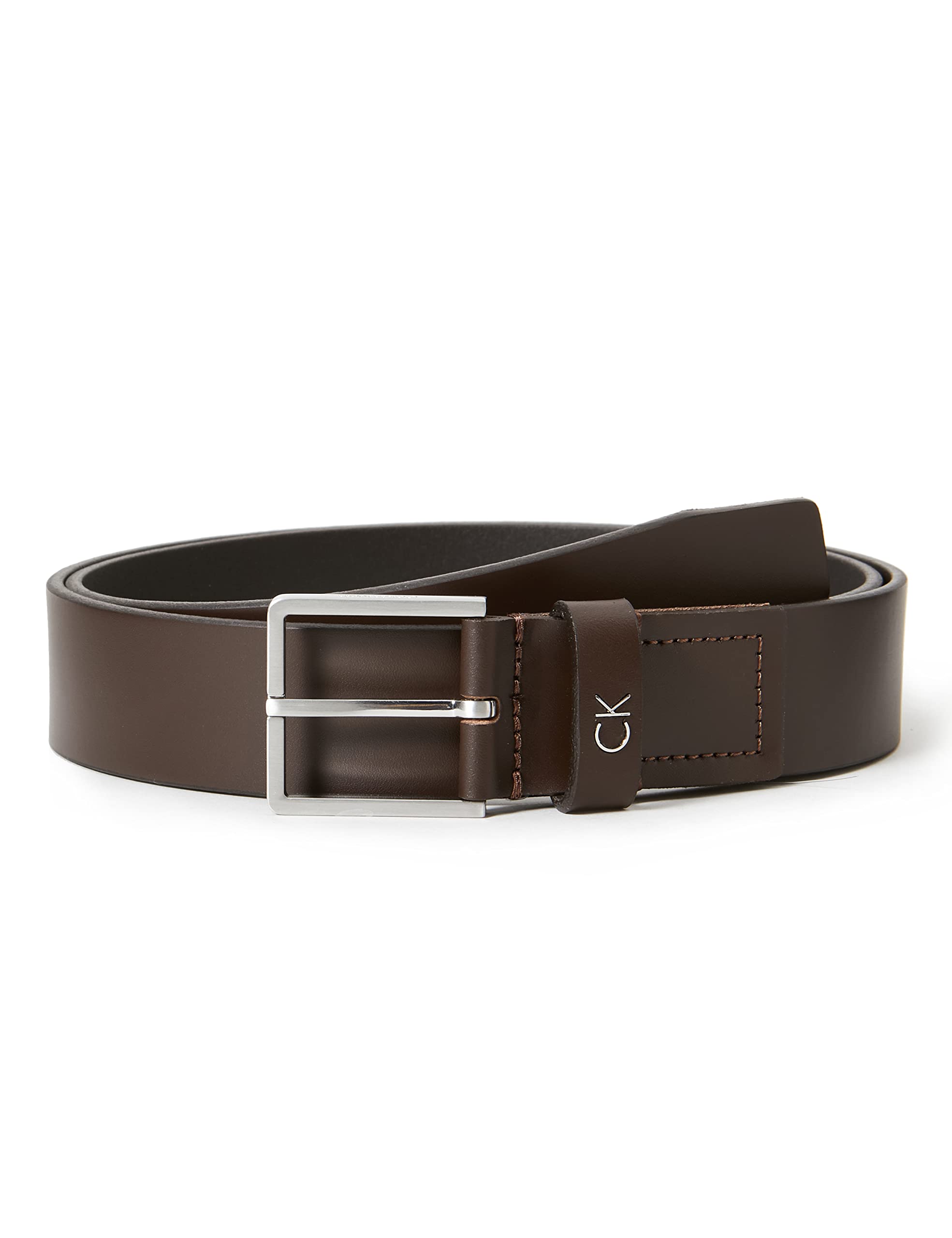 Calvin Klein Herren FORMAL Belt 3.5CM Gürtel, Braun (Turkish Coffe 201), 115