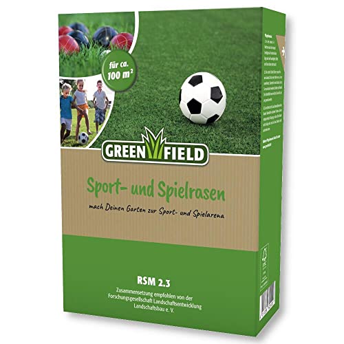 Feldsaaten Freudenberger 62512 Greenfield Sport & Spielrasen (2 kg) (Rasensamen)