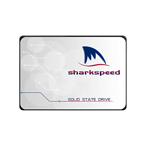 SSD 512GB Sharkspeed Plus Internes SSD 2.5"/7mm,SATA III 6Gb/s,3D NAND Festplatte intern Hohe Leistung Solid State Drive für Notebooks,Tablets,PCs,Lesegeschwindigkeit bis zu 550MB/s(512GB 2.5")