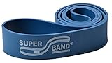 Superband XHEAVY blau Level 5 Stretching Muskelkräftigung Dehnung Gymnastikband