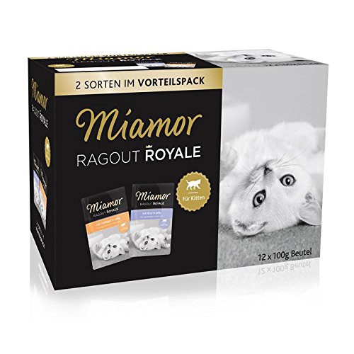Miamor Ragout Royale Kitten Multibox Jelly | 48x 100g Katzenfutter