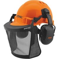 Stihl 00008880810 Basic Helmset mit Forsthelm, Gesichtsschutz und Gehörschutz (00008880810)