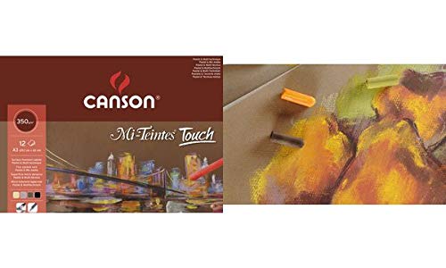 CANSON Zeichenpapier-Block , Mi-Teintes Touch, , 297 x 420 mm