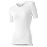 Löffler Damen Unterhemd Shirt Transtex Warm Ka, weiß, 38