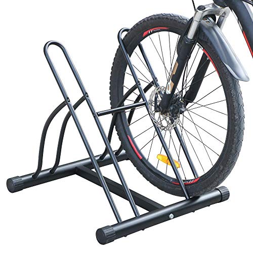 5012 - Fahrradhalter für 2 Fahrräder Fahrradständer Freistehend Montageständer Fahrradparkplatz Ständer Fahrrad Bike Halterung
