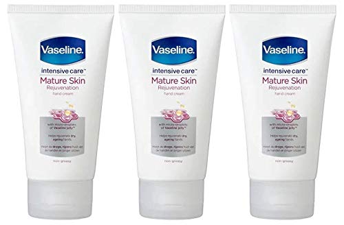 Vaseline Intensive Care Handcreme für reife Haut, 75 ml, 3 Stück