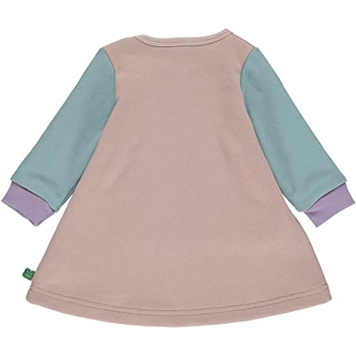 Fred's World by Green Cotton Baby - Mädchen Sweat Baby Dress, Rose Wood, 68 EU