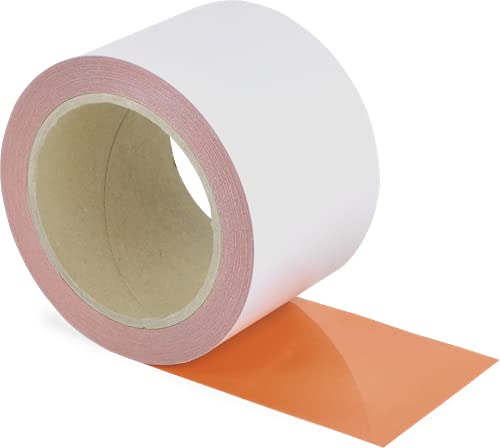 Schmutzresistentes Bodenmarkierungsband WT-5229, Polyester, Orange, 75 mm x 15 m