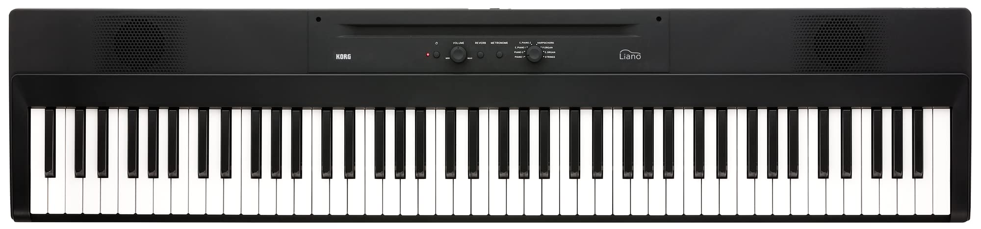 Korg - Liano L1 - Portable Digital Piano with Premium Soft-Touch Keyboard - Black