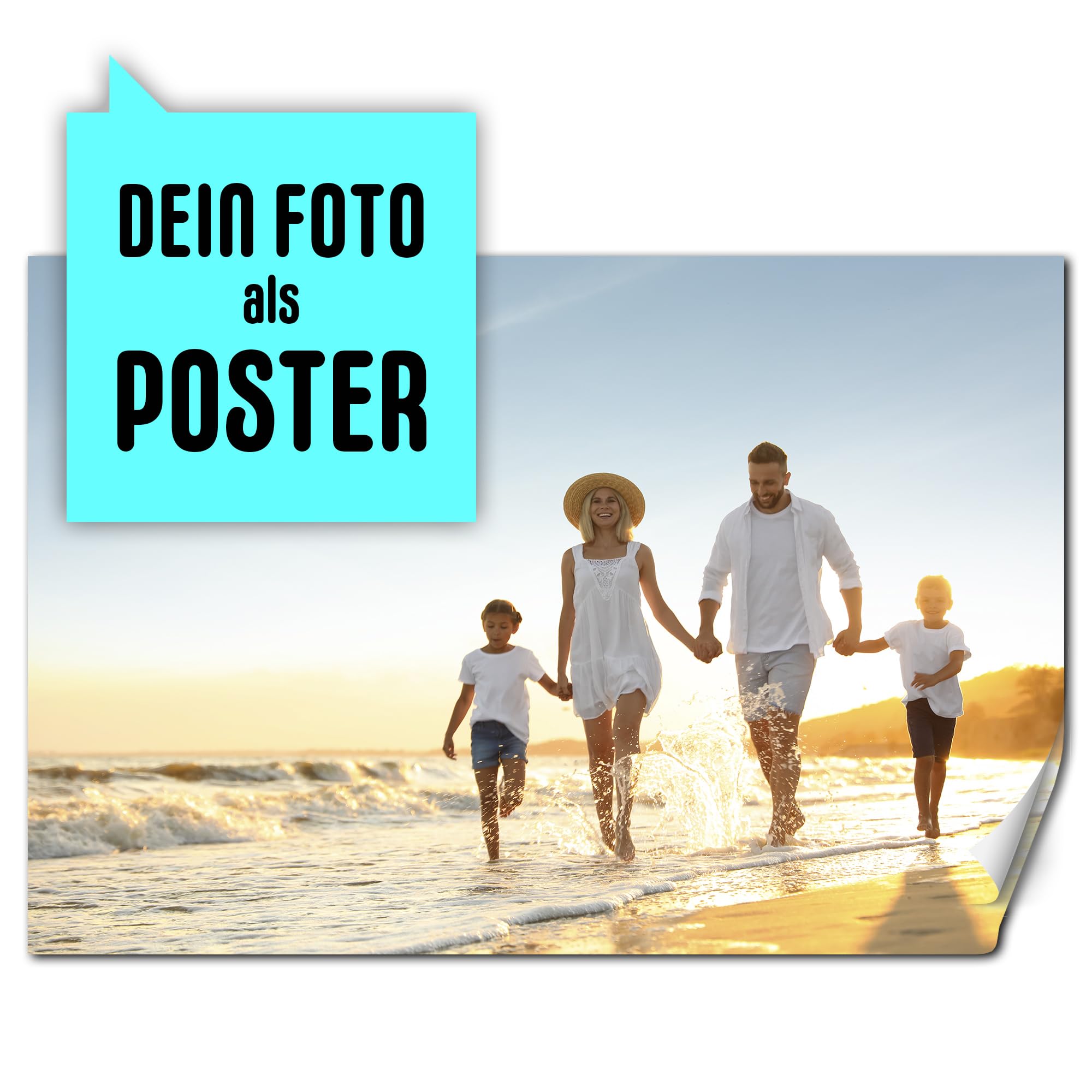 codiarts. Dein Foto als XXL-Poster auf Premium Fotopapier, matt oder seidenglanz, individueller Fotodruck als Wandbild, Dekoration, Wohnung, Bilder (DIN A0 - Querformat)