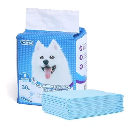 Nobleza Ultra saugfähige Hunde Trainingsunterlagen， Welpenunterlage Welpen Toilettenmatte 40 * 60cm (120)