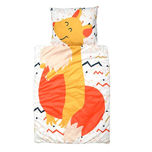 Kids Nap Mat mit abnehmbarem Weiche Schlafsäcke mit herausnehmbarem Kissen & Decke für den Vorschulkindergarten Kindertagesstätte (L kangaroo )