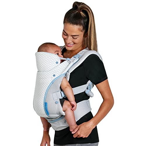 Infantino STAYCOOL™ 4-IN-1 weiche und atmungsaktive, konvertierbare Babytrage