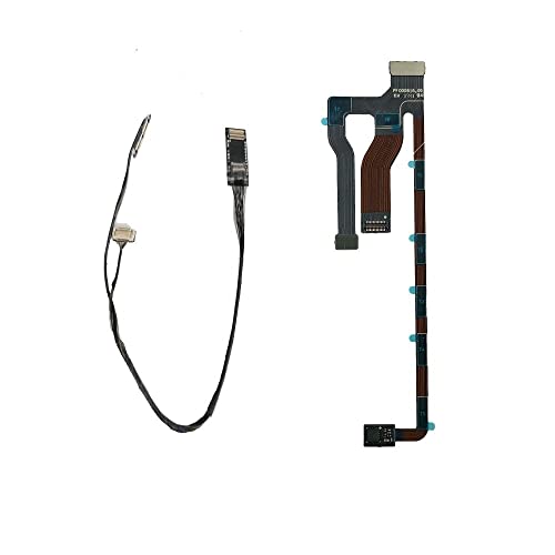 For DJI Mini 2 Echtes Gimbal -Kamera -Teil - 3 in 1 flexibles flaches Kabel PTZ Drahttestwerkzeug leerer Gimbal -Gummi -Objektivglaskappenbezug 【Drohnen Zubehör】 (Color : 2 cables)