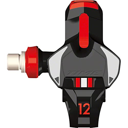 Time Unisex Xpro 12 Pedal, schwarz/red, Einheitsgröße