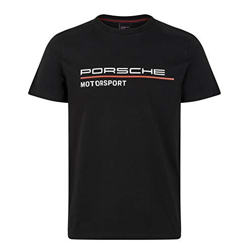 Porsche Motorsport Herren T-Shirt Schwarz (XL)
