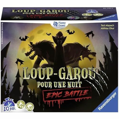 Ravensburger - 26779 - Loup Garou Pour UNE Nuit Epic Battle - Gesellschaftsspiel