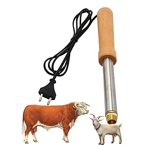 LMEILI Animal Dehorner Electric Bloodless Cattle Sheep Entfernen Horn Horn Dehorner für Kuhkälber Lammpistolen-Typ Entfernen von Winkelwerkzeugen Landwirtschaftliche Ausrüstung und Viehzuchtwerkzeug