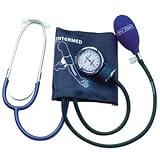 INTERMED Aneroid-Blutdruckmessgerät, latexfrei, mit eingebautem Endoskop