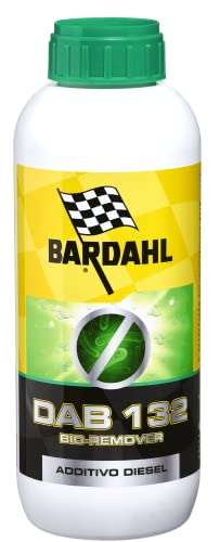 Bardahl Dab 132 Bio Remover, antibakterieller Diesel-Zusatzstoff, breites Wirkungsspektrum, gegen Bakterien und Pilze, 1 Liter