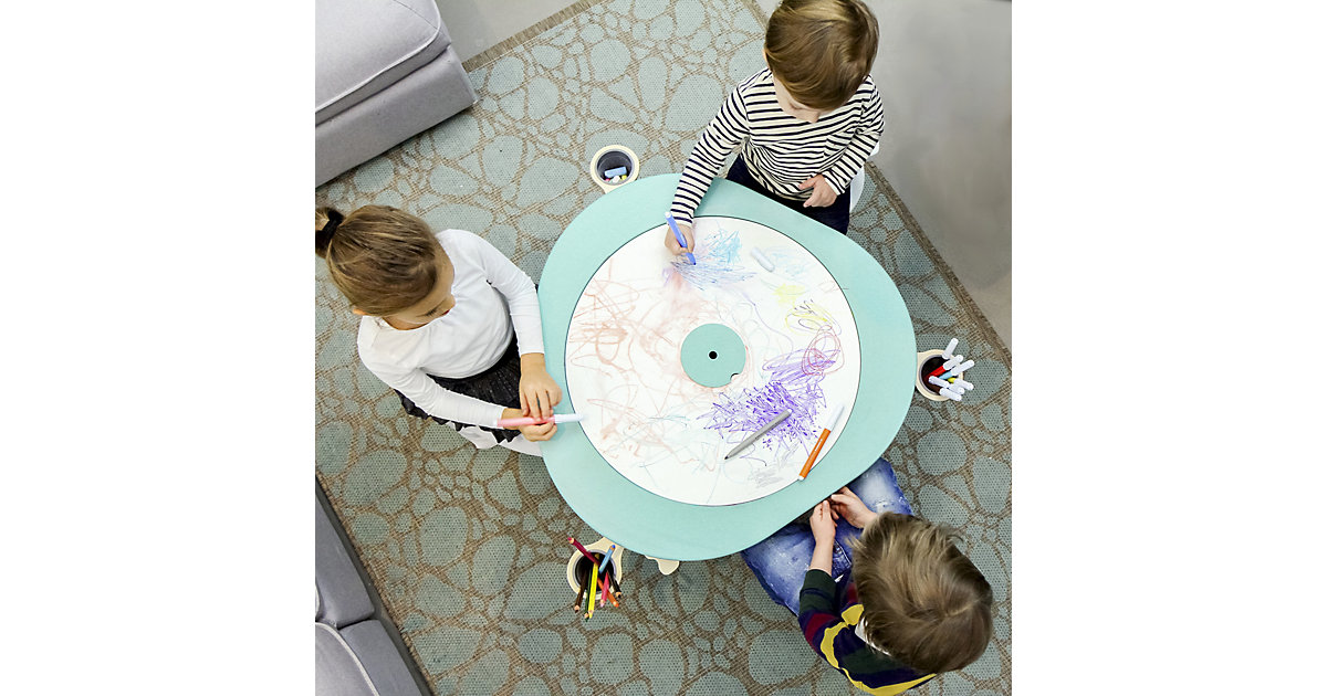 Stokke™ MuTable™ 7-in1 Kindertisch mit div. Spielfunktionen, Tiffany grün 3