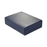 Elba Dokumenten-Box A4 aus Hartpappe, 8 cm Füllhöhe, blau