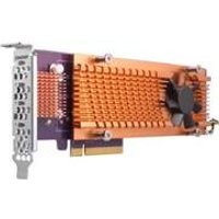 QNAP QM2-4P - Speicher-Controller - PCIe 3.0 Low-Profile - PCIe 3.0 x8