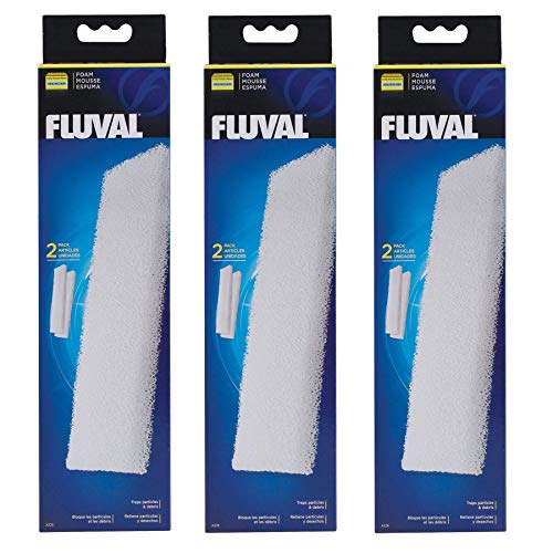 Fluval (3 Pack) Filter Schaumstoff Block 404/405, 2 Blöcke je