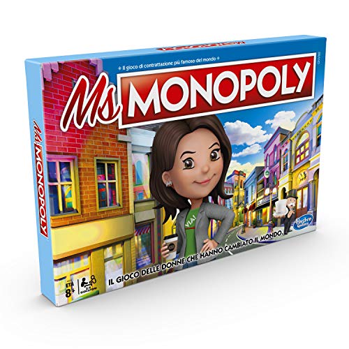 Hasbro Monopoly- Ms Monopoly, Multicolor, E8424103